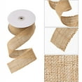 thumbnail image 4 of Advancent Cintas de arpillera de yute natural banda de cincha de fiesta de boda rústica manualidades decorativas DIY cuerda de cordel Type4 NO4, 4 of 6