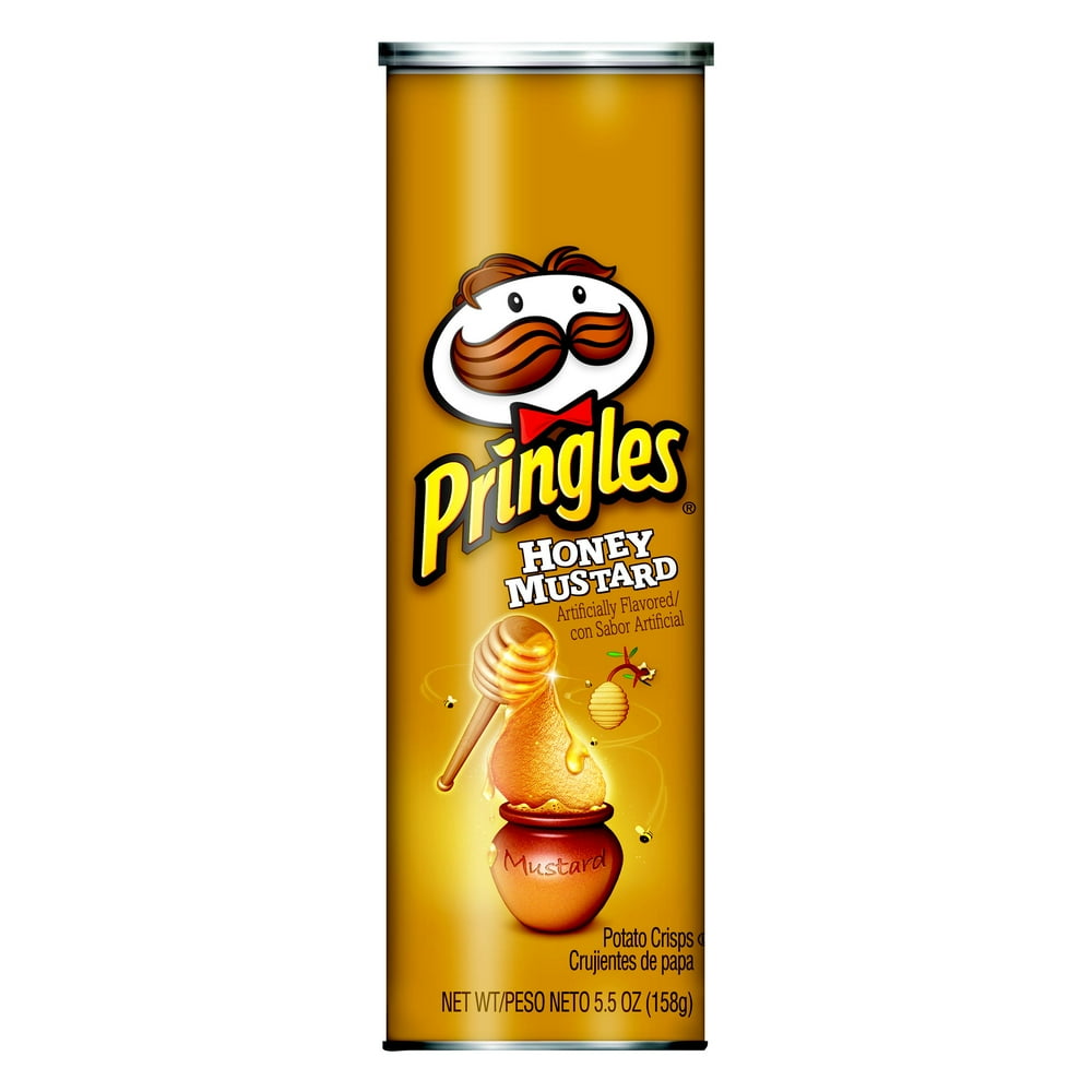 Pringles Rick and Morty, Potato Crisps Chips, Honey Mustard, 5.5 Oz