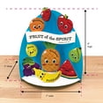 thumbnail image 2 of FreshCut Crafts Punch Out Paper Cutouts, Fruit of the Spirit 3-D Display Bible Caft, Makes 10, 2 of 5