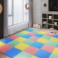 thumbnail image 1 of 54 Pieces of EVA Foam Sports Mats, Children Play Rugs Non Slip, Multi Color, 1 of 8