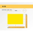 thumbnail image 4 of HOUSELABELS Compatible DYMO 1744907 4XL Yellow Shipping Labels (4" x 6") 4x6 4 x 6 Compatible with Rollo, DYMO LW Printers, 6 Rolls / 220 Labels per Roll, 4 of 4