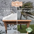 thumbnail image 4 of Backyard Discovery Timber Rock 10' Covered Outdoor Kitchen Cook Station, Steel Pizza Oven, 4 of 17