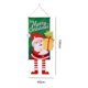 thumbnail image 1 of Bandera de Navidad Suministros festivos Colgante de bandera de Navidad para el jardín del hogar Patio de césped (B) Sywqhk Libre de BPA, 1 of 5