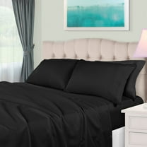 Superior Egyptian Cotton Deep Pocket 650 TC Sheet Set, King, Black