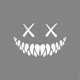 thumbnail image 1 of 1 pegatina para coche de Halloween, pegatina reflectante con sonrisa del diablo, pegatina para parabrisas trasero de coche, apta para coches, camiones, SUV, ventana de puerta de casa, 1 of 5