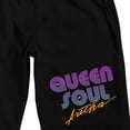 thumbnail image 2 of Aretha Franklin Men's Black Lounge Shorts-L, 2 of 5