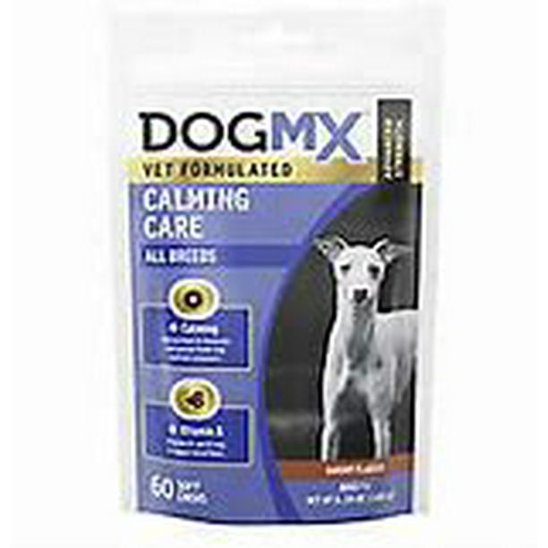 Dog MX Vet Formulated Calming Care Soft Chews/Vitamin B 60 ct Savory