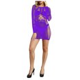 thumbnail image 1 of Lencería sexy para mujer Mallas Malla sin costuras Chemise Hollow Out Perspectiva Babydoll Vestido Ropa de dormir Camisón Fridja nalpqowj41902, 1 of 1