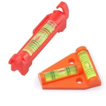 2Pcs Triangle Level Hanging Horizontal Bubble Working Fixing T Type Measure Tool Fangkenuo