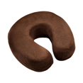 thumbnail image 1 of Almohada de , almohada para cuello, compacta, transpirable, cómoda, de espuma viscoelástica, soporte para cabeza y cuello para uso en casa o Café oscuro, 1 of 8