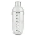 thumbnail image 1 of Shaker - VIFER Anti-Fuite Transparent P Résine Cocktail Shaker Mélangeur Bouteille de Shaker de Vin avec Barre d'Échelle Outil, 1PC(700ml), 1 of 8