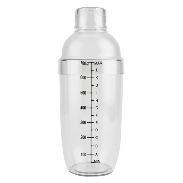 Coctelera del vino, diseño revolucionario de la coctelera transparente antifuga de la barra de la botella de la coctelera de la PC