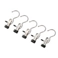 thumbnail image 1 of Pinzas para la ropa de acero inoxidable, ganchos para colgar la ropa, pinzas portátiles para ropa, calcetines, pinzas para toallas, pantalones, botas negro Macarena Clips para colgar botas, 1 of 8
