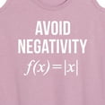 thumbnail image 3 of Instant Message - Avoid Negativity - Women's Racerback Tank Top, 3 of 6
