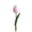 Pink, variant on Single Artificial Tulip Flower for Home Decor, Lifelike PU Rose-Like Bloom with Bendable Stem, No-Fade Faux Flower for Bud Vase or Wedding Favor Gift Wrap, White, By Harlik