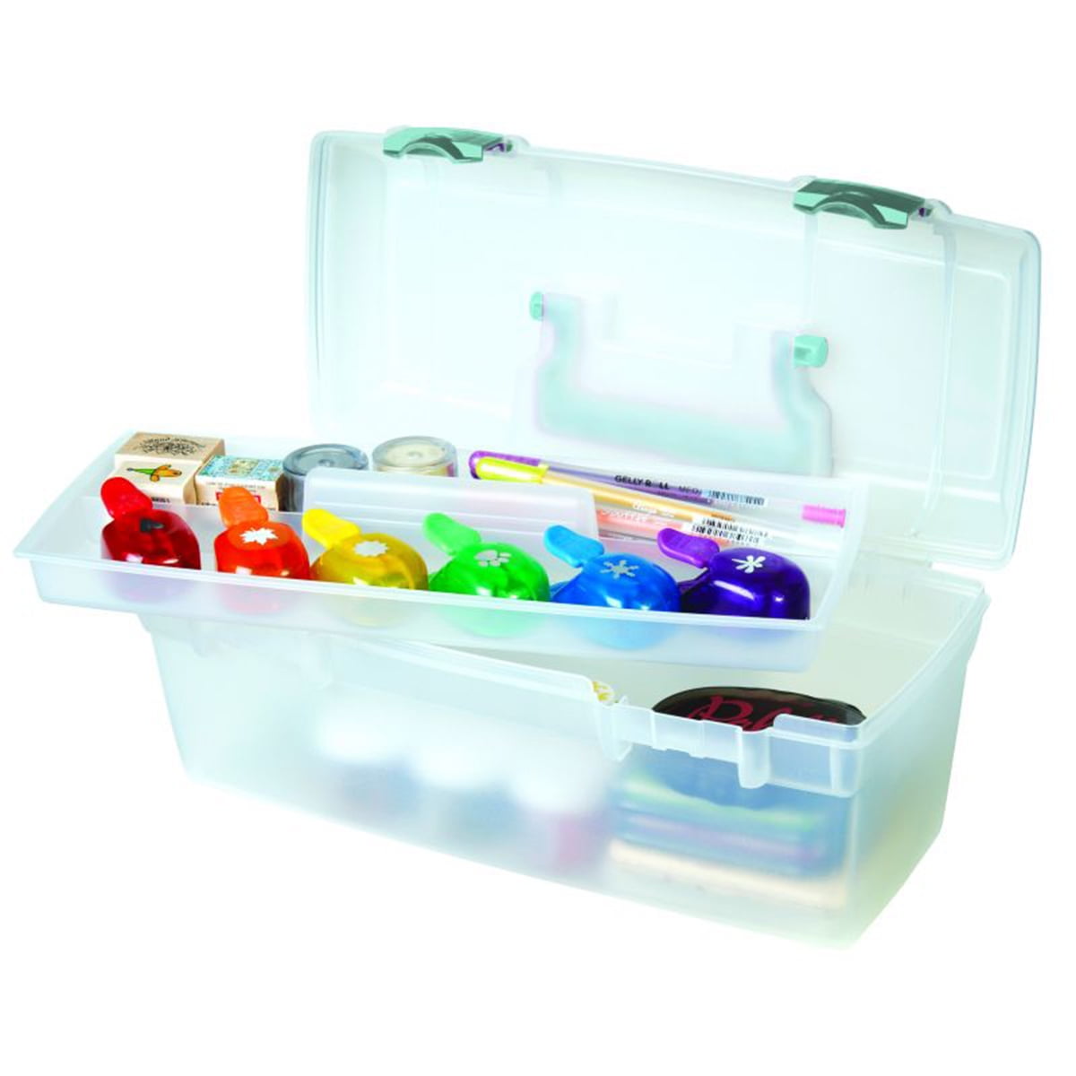 ArtBin Essentials Lift Out Tray Craft Storage Box13in x 6in x 5.625in