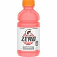 thumbnail image 2 of Gatorade Zero Sugar Pink Watermelon Splash Sports Drink Multipack Bottles 12 bottles / 12 fl oz, 2 of 4