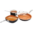 thumbnail image 1 of Gotham Steel 5 Piece Essentials Cookware, Pots and Pan Set, 1 of 5