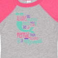 thumbnail image 4 of Inktastic Always Be Yourself, Unless You Can Be a Mermaid Boys or Girls Baby Bodysuit, 4 of 5