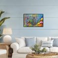 thumbnail image 2 of Stupell Industries Abstract Coral Reef Life Black Framed Giclee Art, design by Estelle Grengs, 16 x 24, 2 of 8