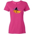thumbnail image 3 of Inktastic Funny Goldfish with Shark Fin Women's T-Shirt, 3 of 5