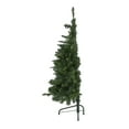 thumbnail image 5 of Nearly Natural 4' Flat Back Spruce Artificial Christmas Tree Prelit with LED Lights, Green, 5 of 10