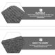 thumbnail image 4 of GOOHOCHY 2 alfombrillas lavables antideslizantes para escaleras, autoadhesivas, para el hogar, 4 of 7