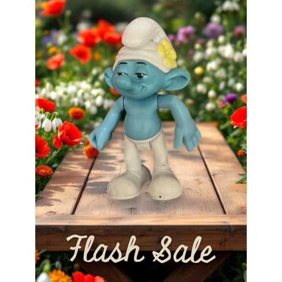 Smurfs Movie 3” Pvc Cake Topper Figure Figurine Rare Gift Collect