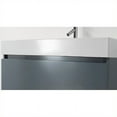 thumbnail image 5 of Virtu USA Zuri 39" Polymarble Single Bathroom Vanity Cabinet Set in Gray, 5 of 6