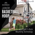 thumbnail image 3 of Silverback Junior Youth 33" Basketball Hoop with Lock ‘n Rock Mounting Technology Mounts to Round and Vertical Poles, 3 of 11
