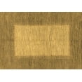 thumbnail image 1 of Ahgly Company Indoor Rectangle Abstract Brown Modern Area Rugs, 6' x 9', 1 of 4