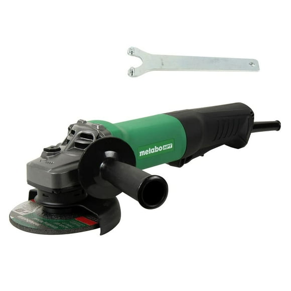 Metabo HPT Angle Grinder, 4.5-Inch, 10.5 Amp, Paddle Switch, Non Locking (G12SE3Q9)
