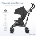 thumbnail image 3 of Dream On Me Rover Convenience Stroller, Black, 3 of 8