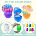 thumbnail image 3 of Huevos de Pascua precargados JOYIN, 48 unidades, con varios juguetes, 3 of 8