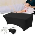 thumbnail image 4 of Naluiu Qualité Salon de Beauté Massage Élastique Extension de Cils Couverture de Lit Beauté Canapé Couverture Table de Spa Maquillage Durable et Réutilisable L5U0, 4 of 9