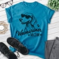 thumbnail image 2 of Weimaraner Mom, Unisex Women's Shirt, Weimaraner Owner, Funny Dog Mom Gift, Heather Blue, X-Large, 2 of 6