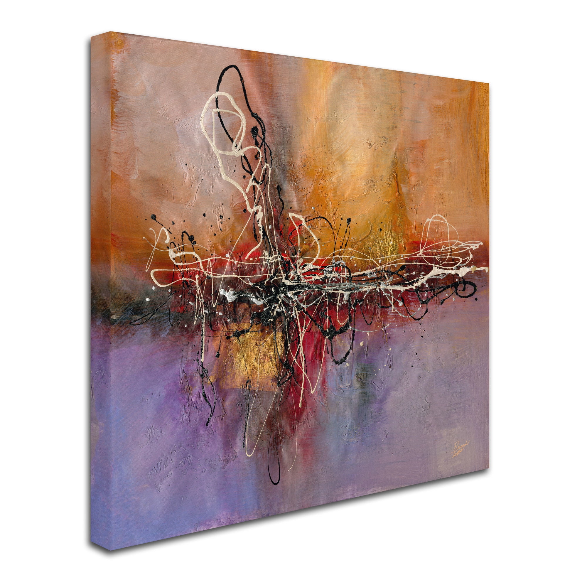 Trademark Fine Art "Inspired" Canvas Art by Ricardo Tapia