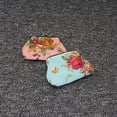 thumbnail image 3 of Summark Ladies rose flower print clutch, buckle coin purse, mini closed coin purse, vintage flower coin purse, travel metal buckle card holder, exquisite leisure, 3 of 5