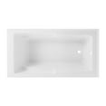 thumbnail image 3 of Claire 60" x 32" Right-Hand Drain Drain Alcove Tub with Corner Apron, 3 of 13
