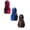 Blue 1PCS & Black 1PCS & Brown 1PCS, variant on 2/3/4Pcs Tone Headscarf Cap Durag Long Tail Elastic Cap Hair Wrap 360 Waves Doo Rag for Men Women Braids Hair Protection