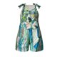 thumbnail image 5 of Moda para mujer Monos retro Mamelucos Impreso Suspender Mono Pantalones Pompotops qyievc549, 5 of 9
