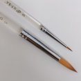 thumbnail image 1 of Transparent Short Handle Watercolor Brush Pen Set With Nylon Tip For Art Painting Line Edge Oil Brush, 1 of 7