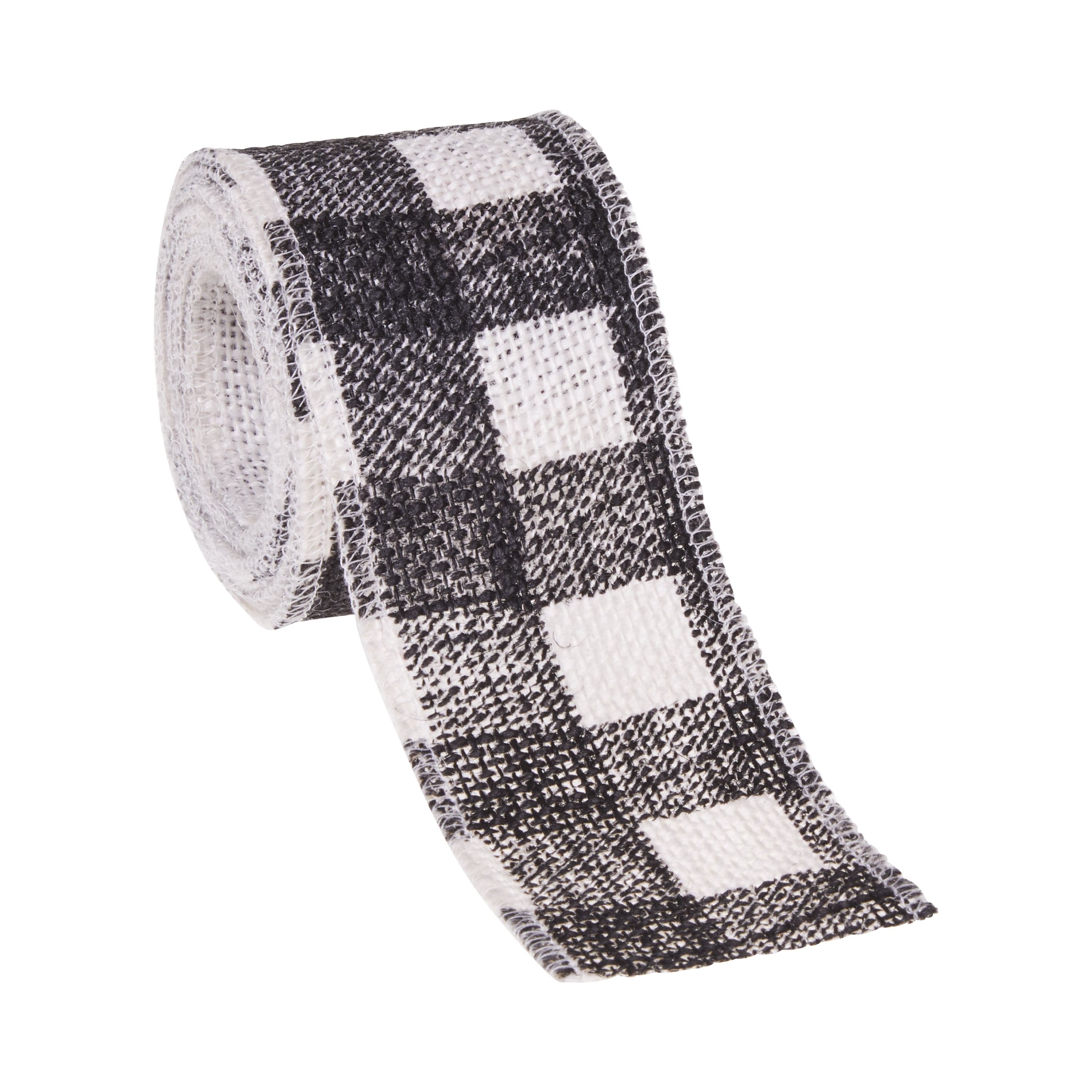 (2 pack) Love, Laugh, Craft Burlap Ribbon, 2.5"W x 3-Yds, Multi-Color