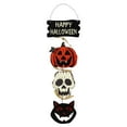 thumbnail image 2 of Decoraciones de Halloween, adornos de Halloween, regalos de Halloween, letrero colgante de calabaza de Halloween, letrero de bienvenida para puerta de entrada, decoraciones de Halloween para puerta de, 2 of 2
