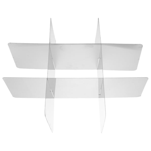 ColoMX Divisor de cocina de acero inoxidable Inserto divisor de cocina Compartimento de olla Pieza divisor de olla