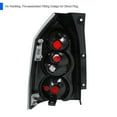 thumbnail image 3 of Spec-D Tuning Tail Lights Black Compatible with 2004-2009 Hyundai Tucson, Left + Right Pair Assembly, 3 of 7
