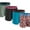 Multicolored/Light Blue/Black/Light Green, variant on Mens Boxer Briefs 4 Pack Poly Spandex Performance Boxer Briefs Underwear Grey/Black/Purple/Navy, Large