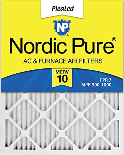 Nordic Pure 12x36x1 Exact MERV 13 Pleated AC Furnace Air Filters 1 Pack 