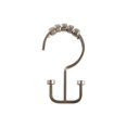 thumbnail image 1 of Utopia Alley HK1BN Rideau de Douche Double Rouleau Plat avec Crochets Nickel Brossé, 1 of 1