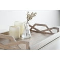 thumbnail image 6 of Kate and Laurel Grassley Decorative Wood Tray, White 13x19, 6 of 10